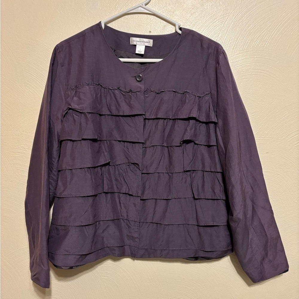 Christopher & Banks Purple Blouse